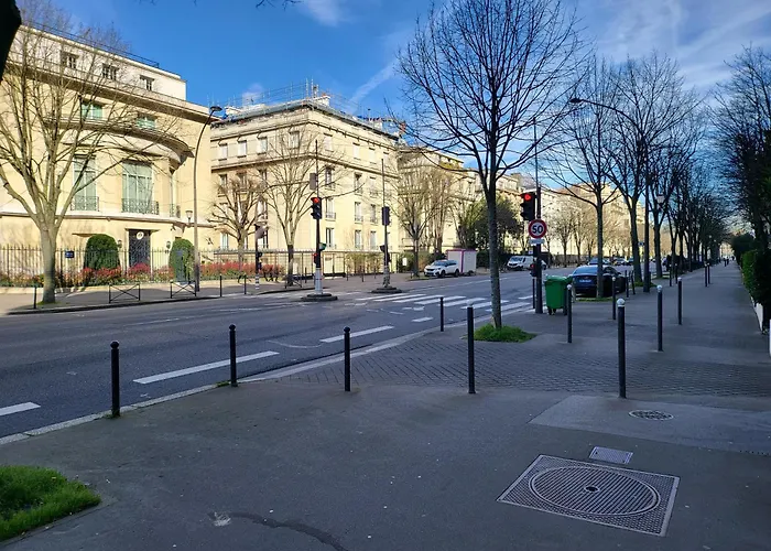 アパート Musee Marmottan Monet Avec Parking Gratuit パリ